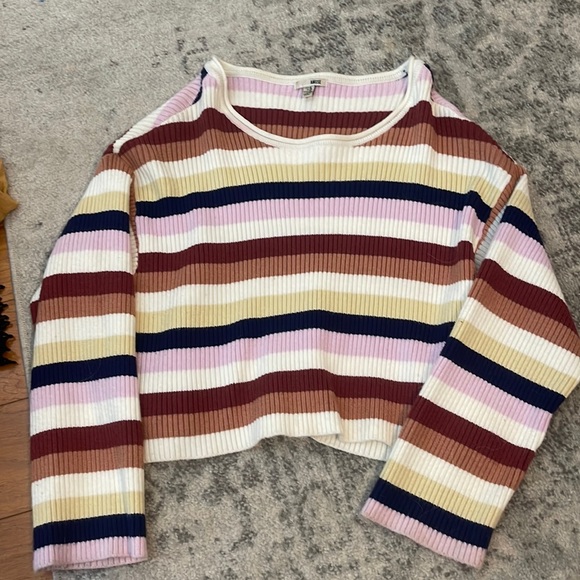 Amuse Society Sweaters - Amuse striped sweater